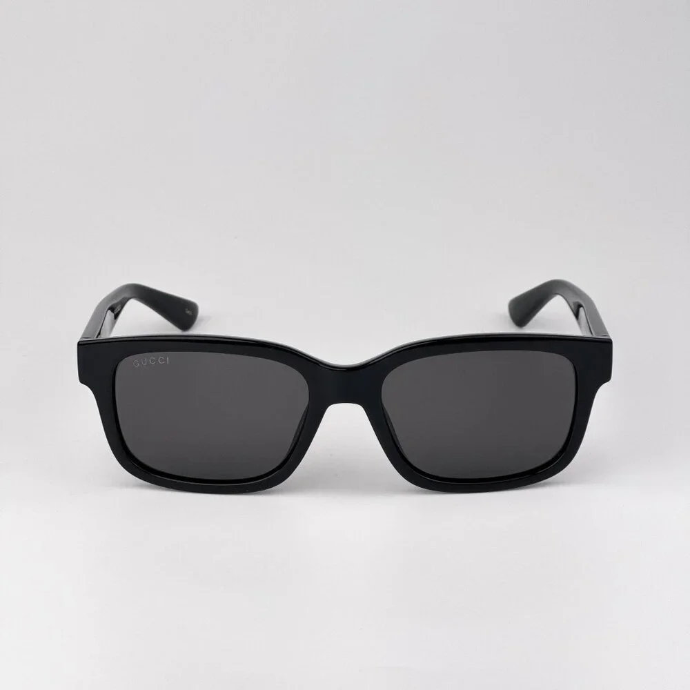 Gucci Sunglasses – Black Square Frame with Grey Lenses (GG1583S 001)